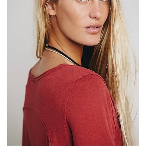 Free People Bonsai Drape Front Tee - Picture 3 of 6